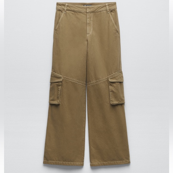 Zara Pants & Jumpsuits Zara Full Length Cargo Pants Poshmark